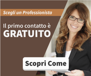 Cerchi un professionista? Iscriviti gratuitamente e cerca il professionista che fa al caso tuo sfruttando la prima consulenza gratuita offerta da ProntoProfessionista.it