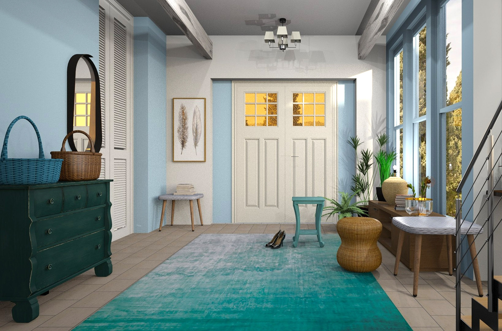 personalizzare appartamento in affitto - tappeti